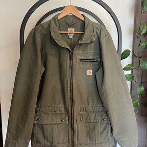 Carhartt Army Green Work Jacket